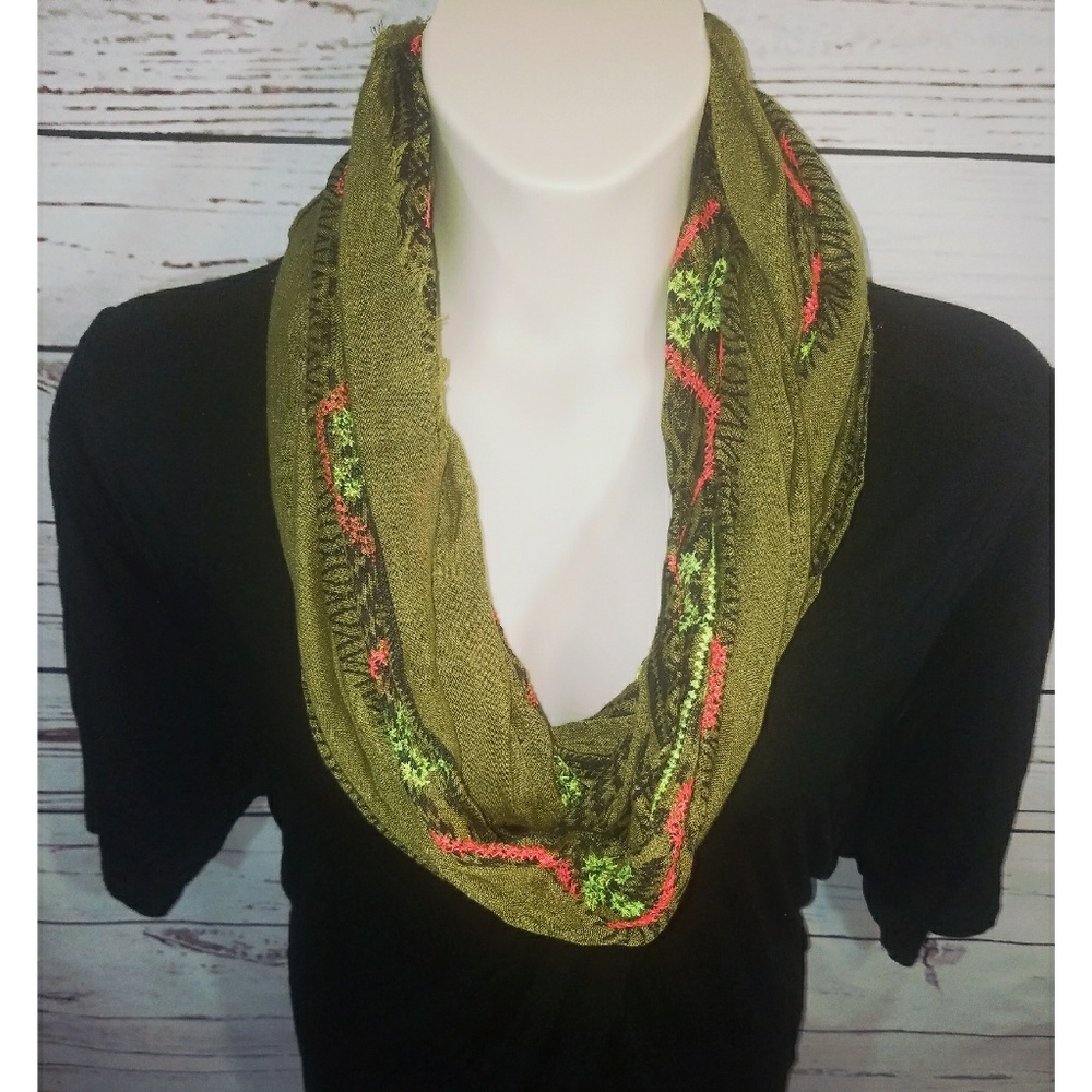 Two Infinity Scarves - Bundle Only!